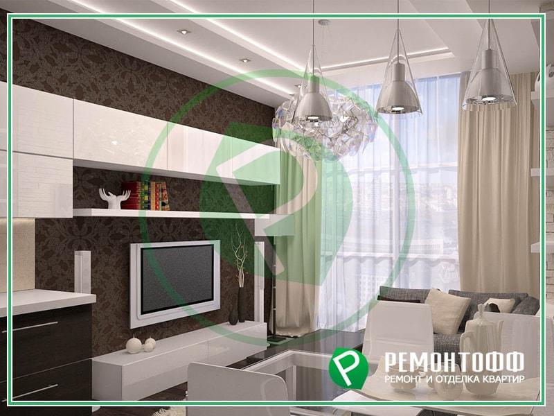 Дизайн небольшой квартиры студии фото в Екатеринбурге, дизайн проект интерьера квартир и 3Д визуализация, услуги дизайнера с ремонтом фото, цена